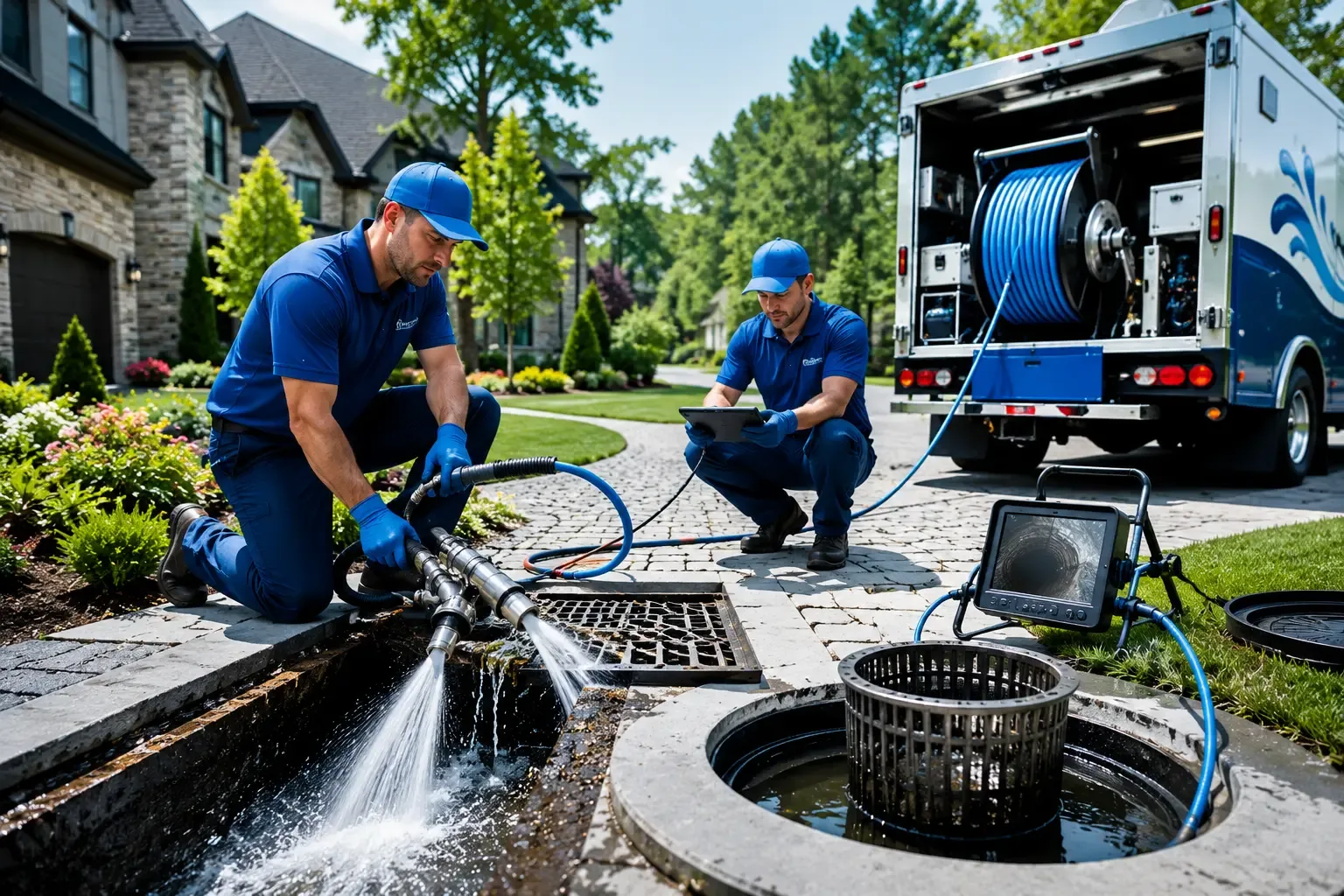Local outdoor drain cleaning professionals in Lowber, PA