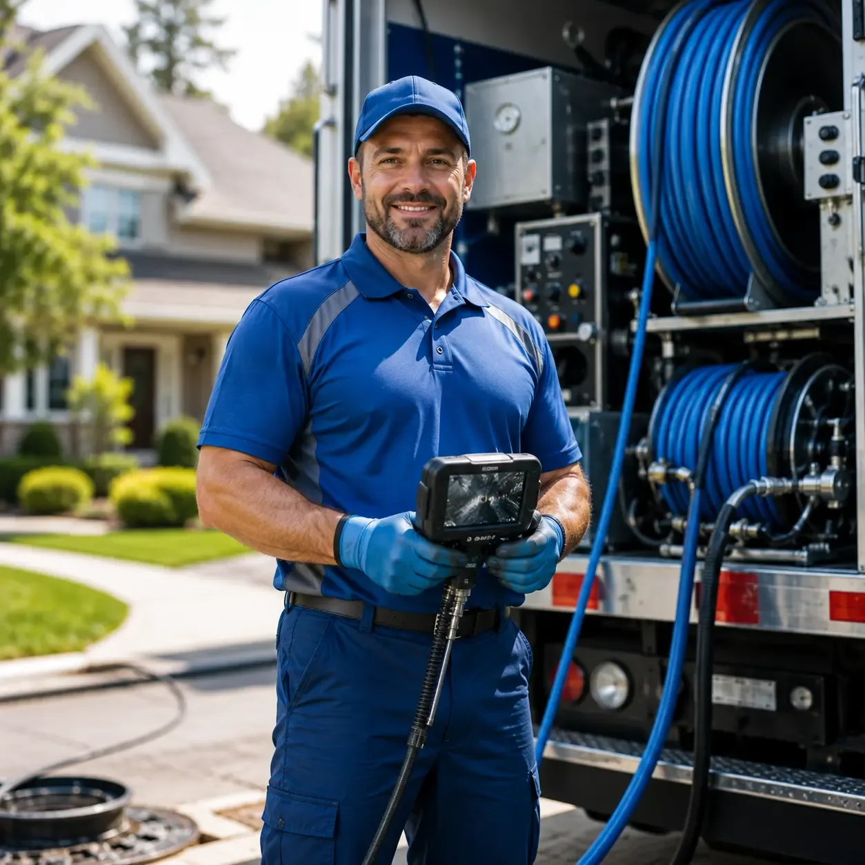 Local outdoor drain cleaning specialists in Lowber, PA